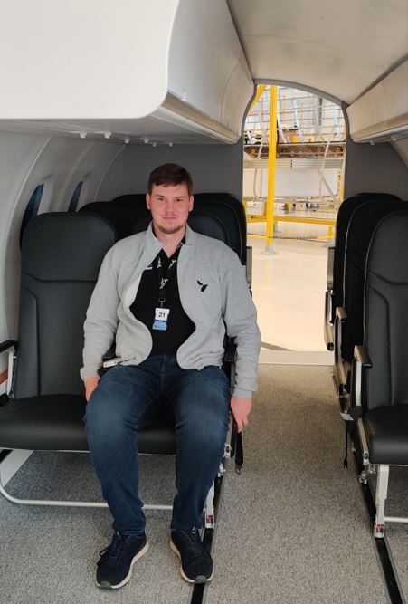 Oskar Ogarp, JTH-student.