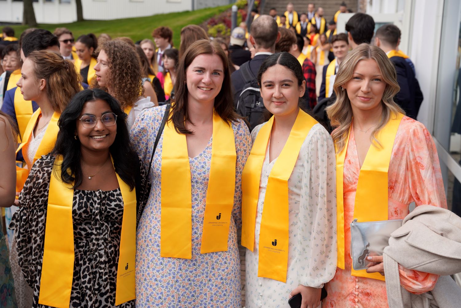 Examenshögtid för Tekniska Högskolan på Elmia i Jönköping. 