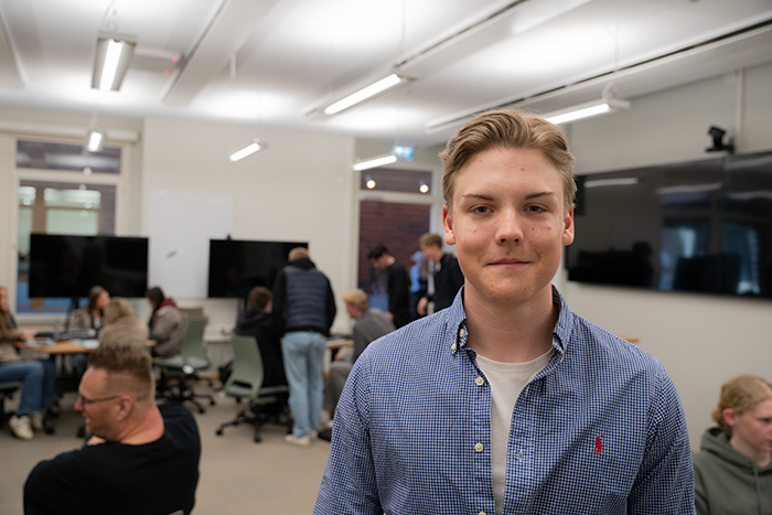 Alfons Dalteg, elev på ED