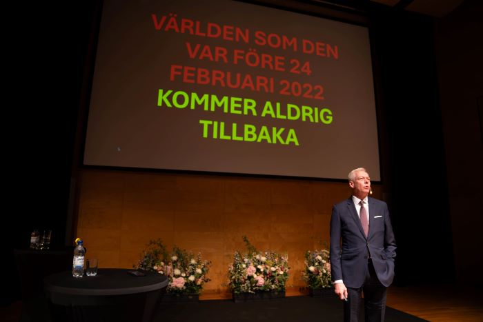 Joakim Paasikivi på eventet framkant sverige