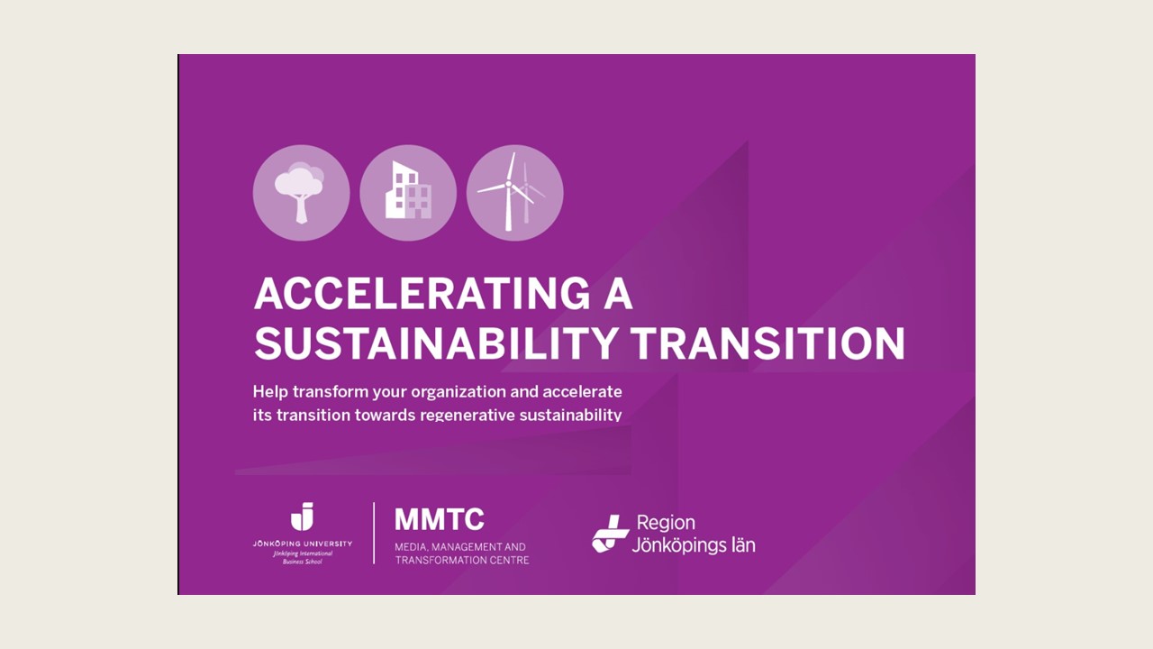 Sustainability images with text Accelerating your sustainability transition