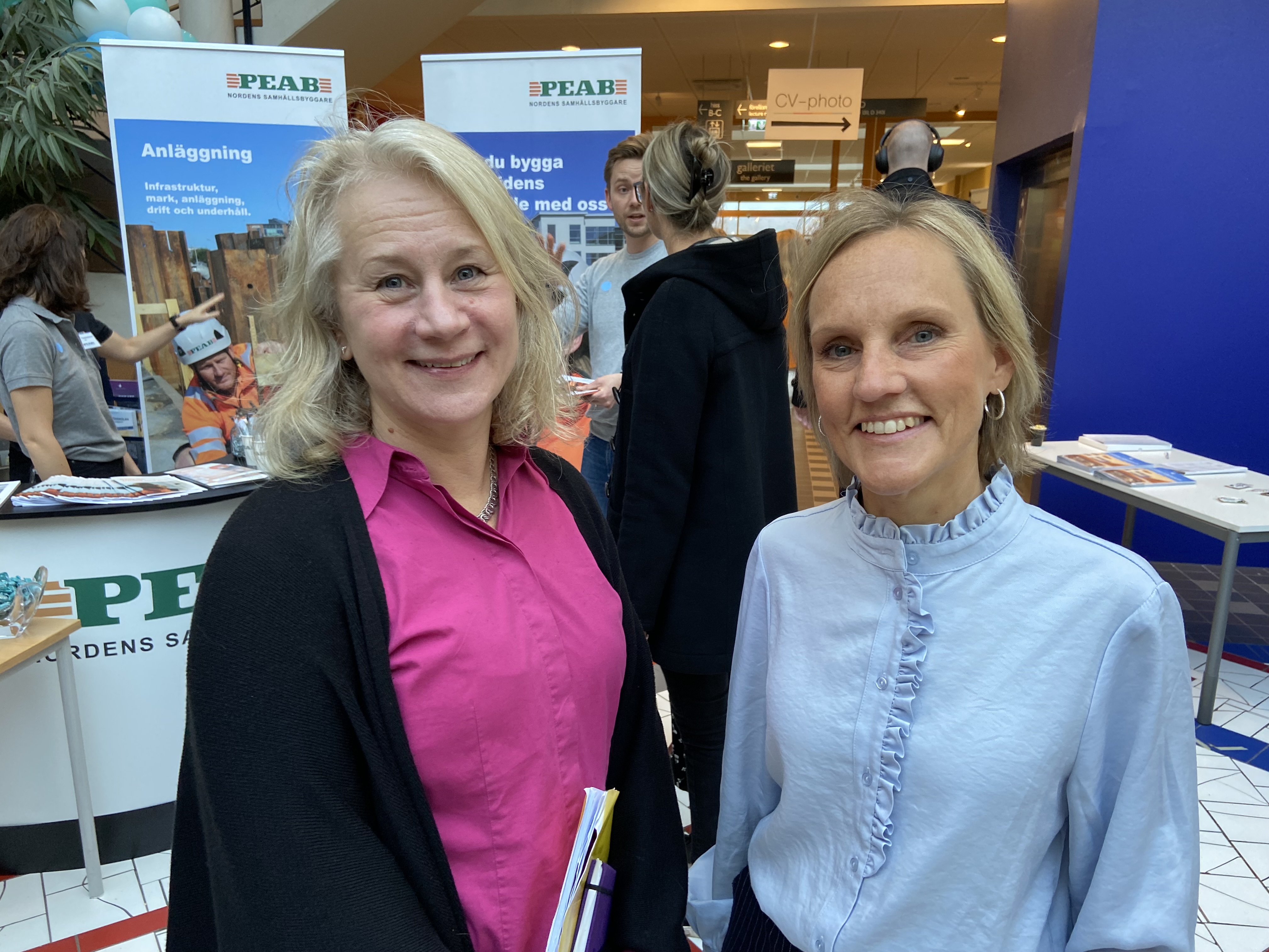 Agneta Marell, rektor för JU, och Ingrid Wadskog, vd för JTH.