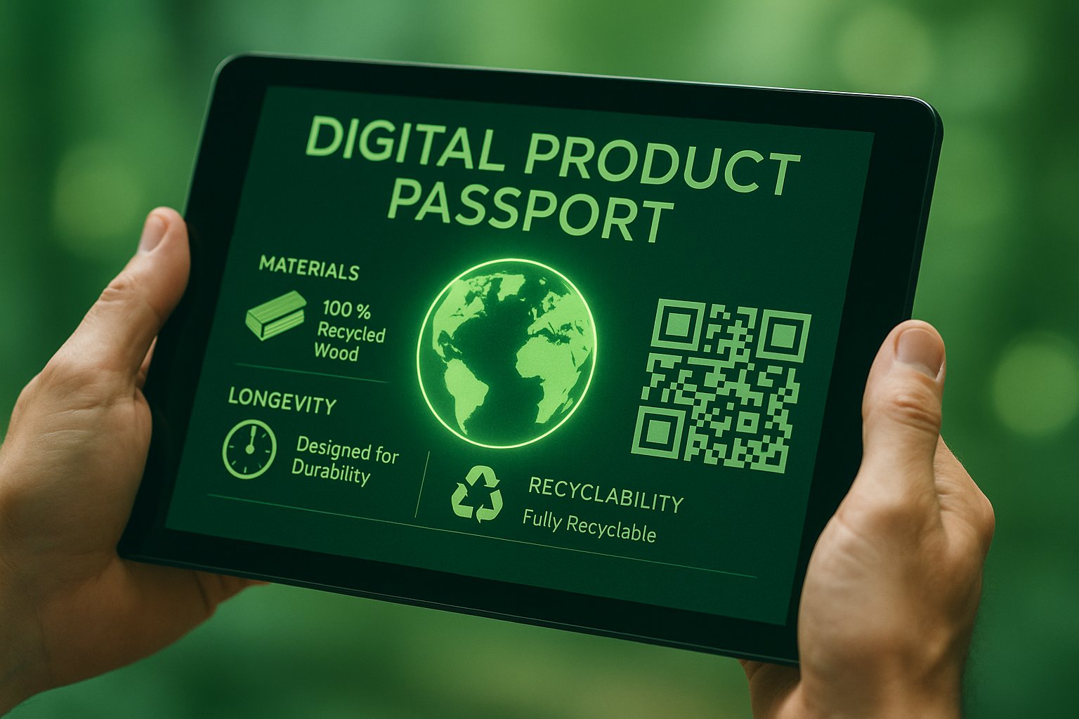 Chat GPT picture of Digital Product Passport (DPP).