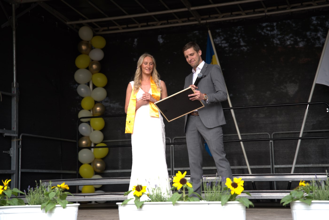 Graduation ceremony.